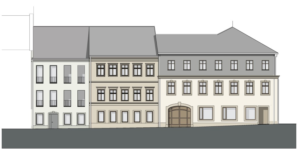 Ansicht Fassade Baderberg